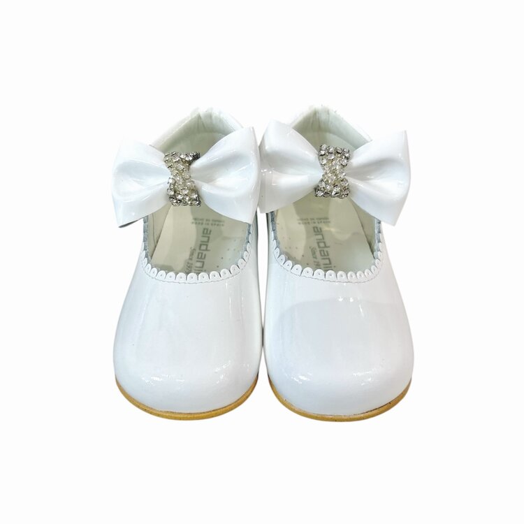 Andanines Andanines Diamante Bow Shoe - 261343