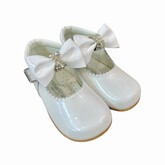 Andanines Andanines Diamante Bow Shoe - 261343