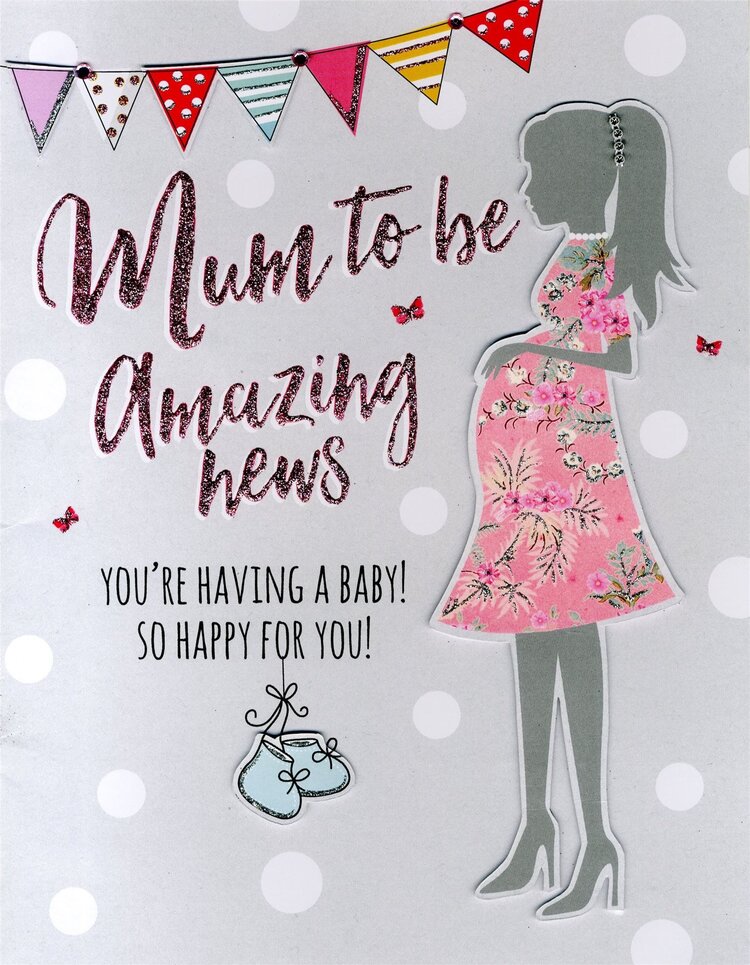 Second Nature Mum To Be Card