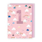 Second Nature Age 1 Girl Card