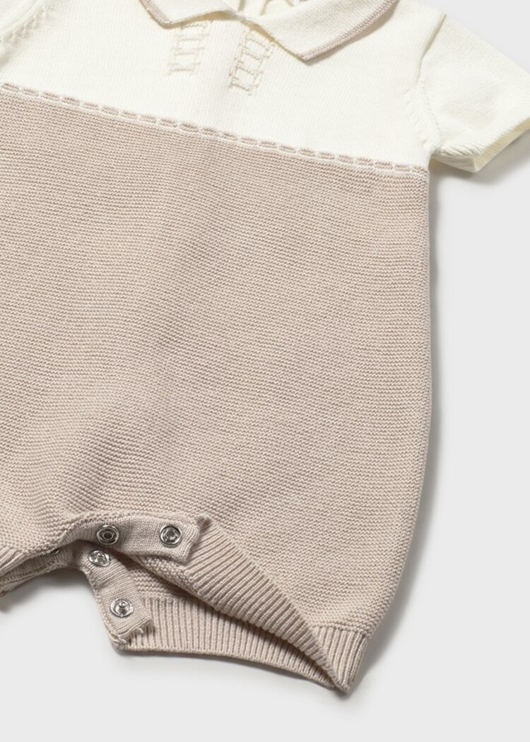 Mayoral Mayoral SS26 Knit Romper - 1603