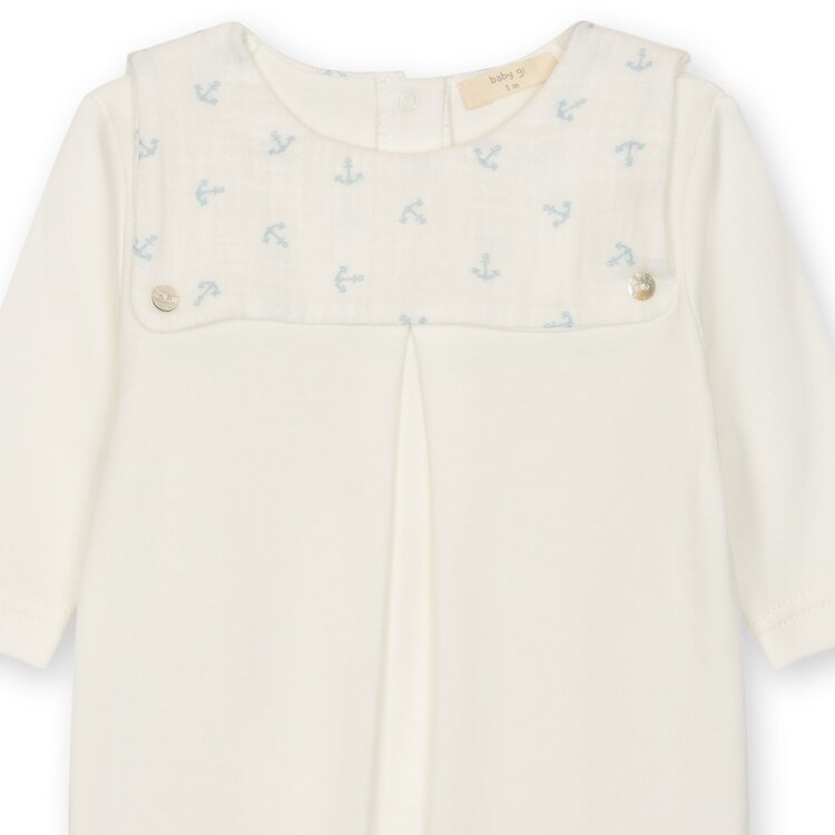 Baby Gi Baby Gi SS26 Anchor Babygrow - AN54B