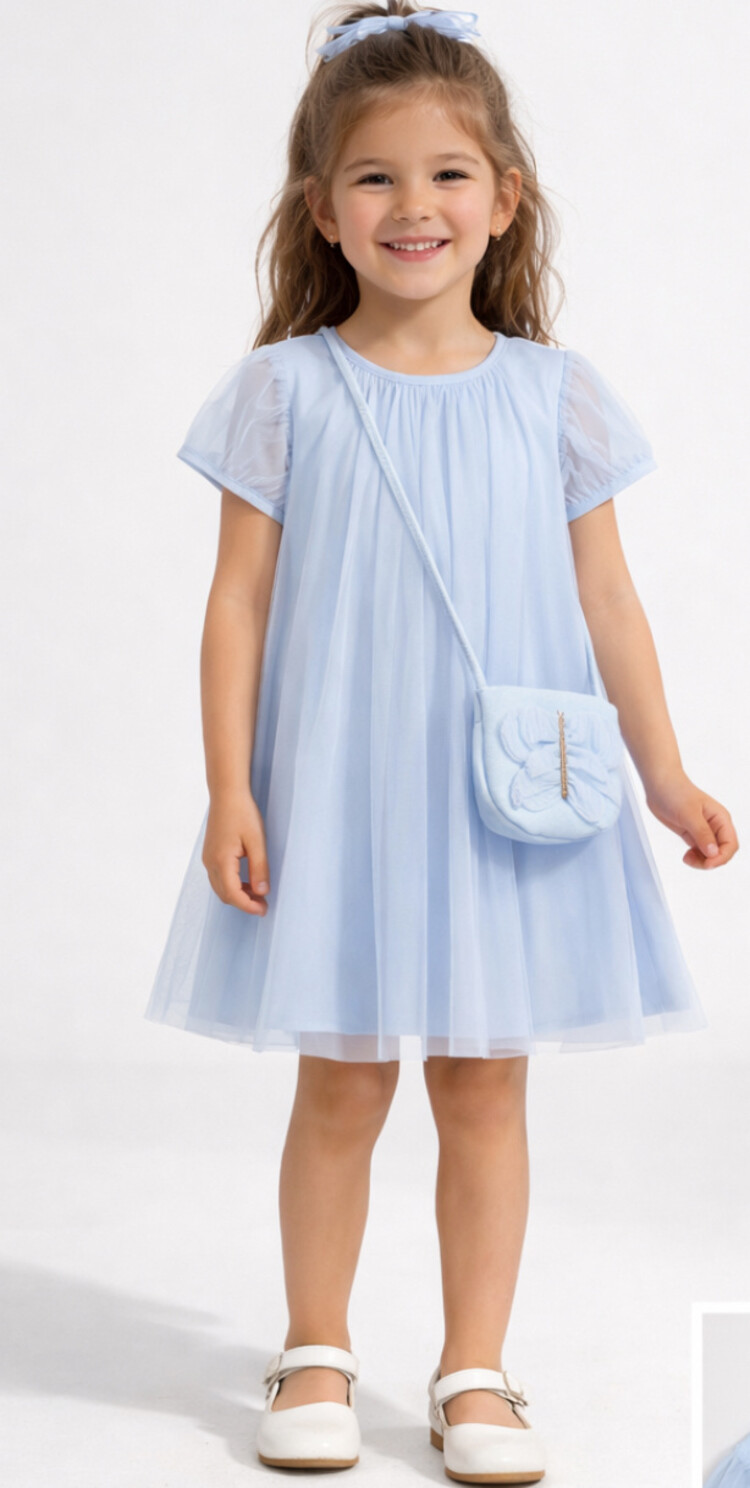 Mayoral Mayoral SS26 Dress with Handbag - 1917