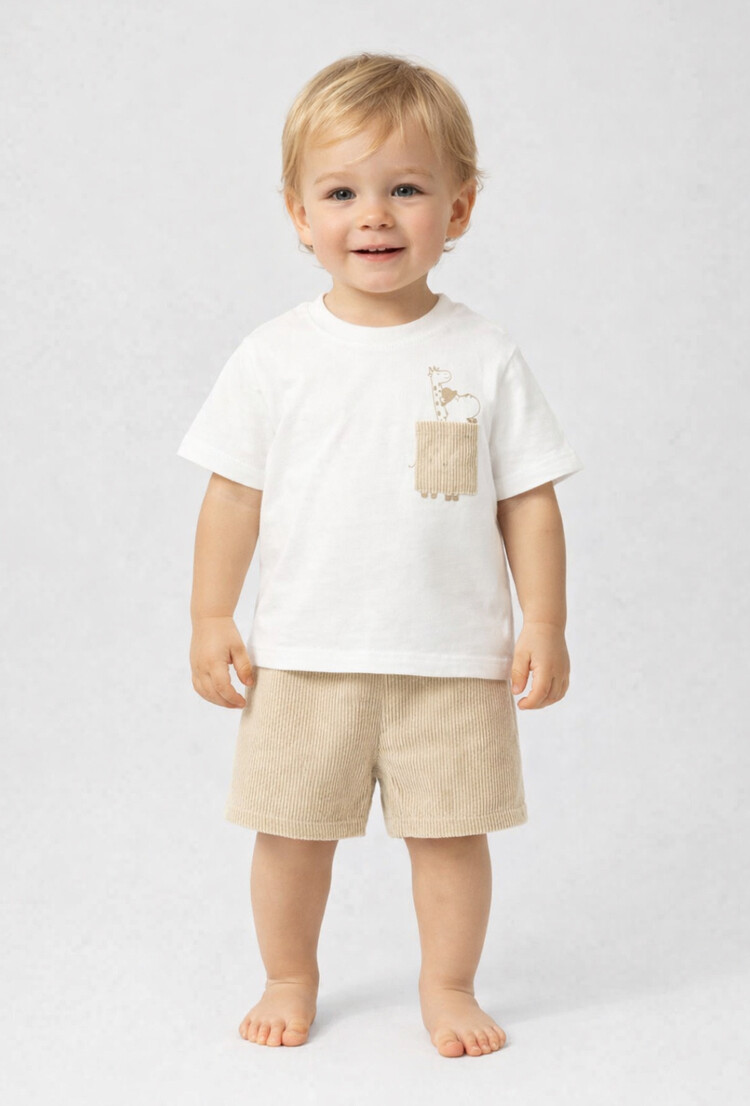 Mayoral Mayoral SS26 Stripe Short Set - 1228