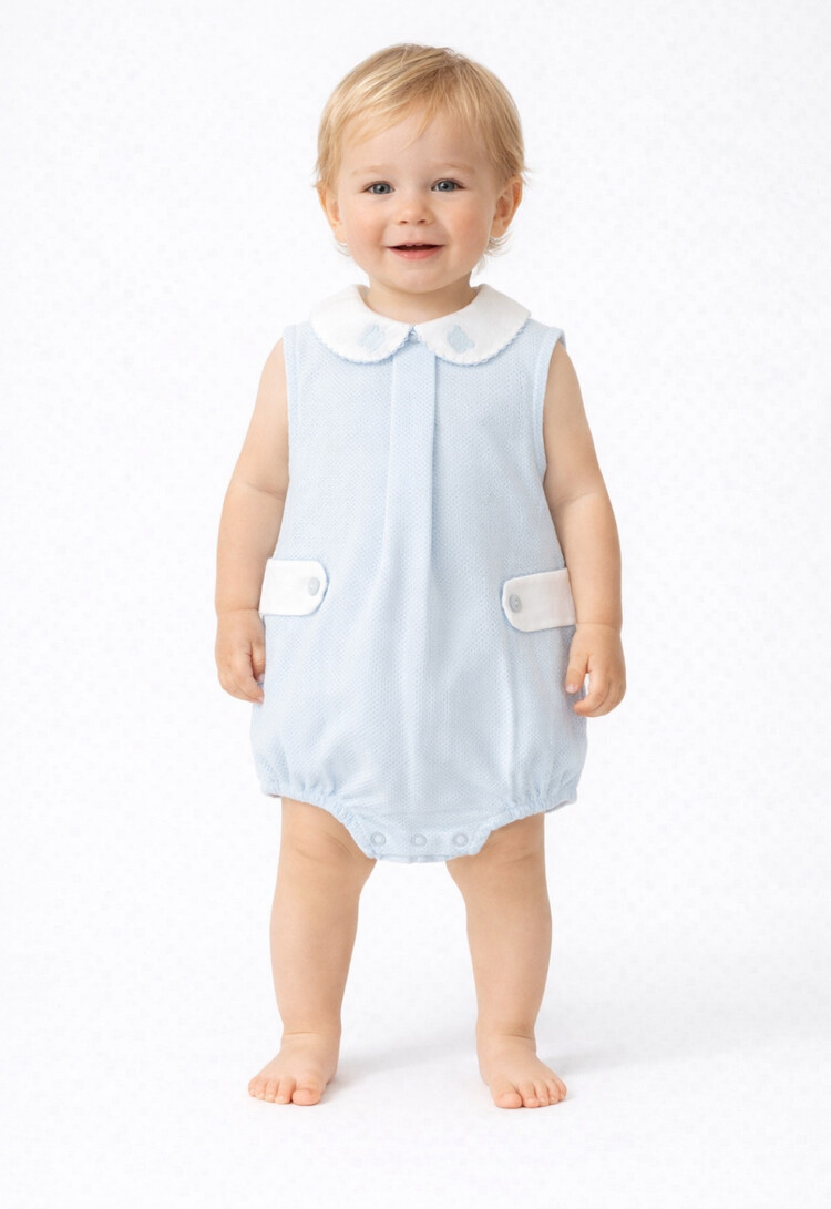 Babidu Babidu SS26 Boys Sleeveless Romper - 30361