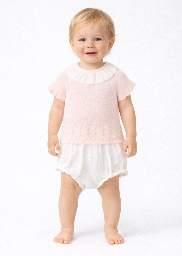 Babidu Babidu SS26 Knit Pant Set - 40322