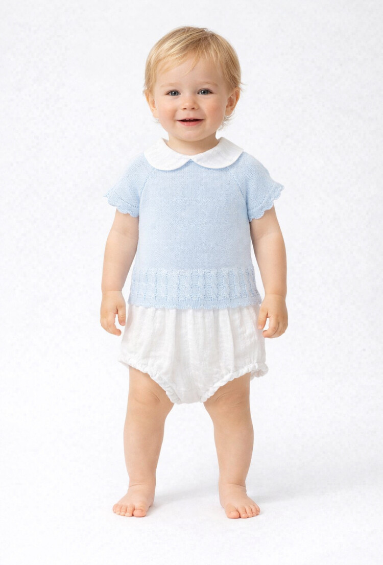 Babidu Babidu SS26 Knit Pant Set - 42322