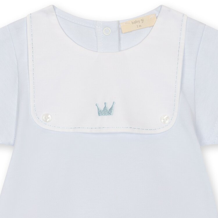 Baby Gi Baby Gi SS26 Little Royals Romper - RY48B