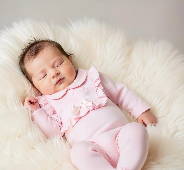 Pex Pex SS26 Rosa Babygrow