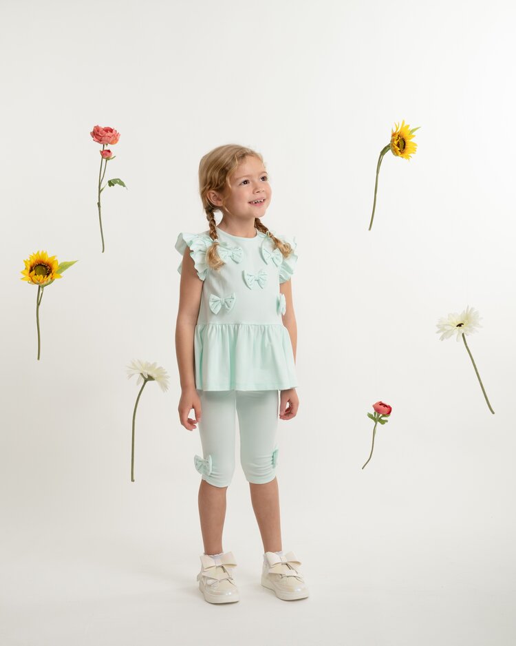 Caramelo SS26 Bow Legging Set - 0398239