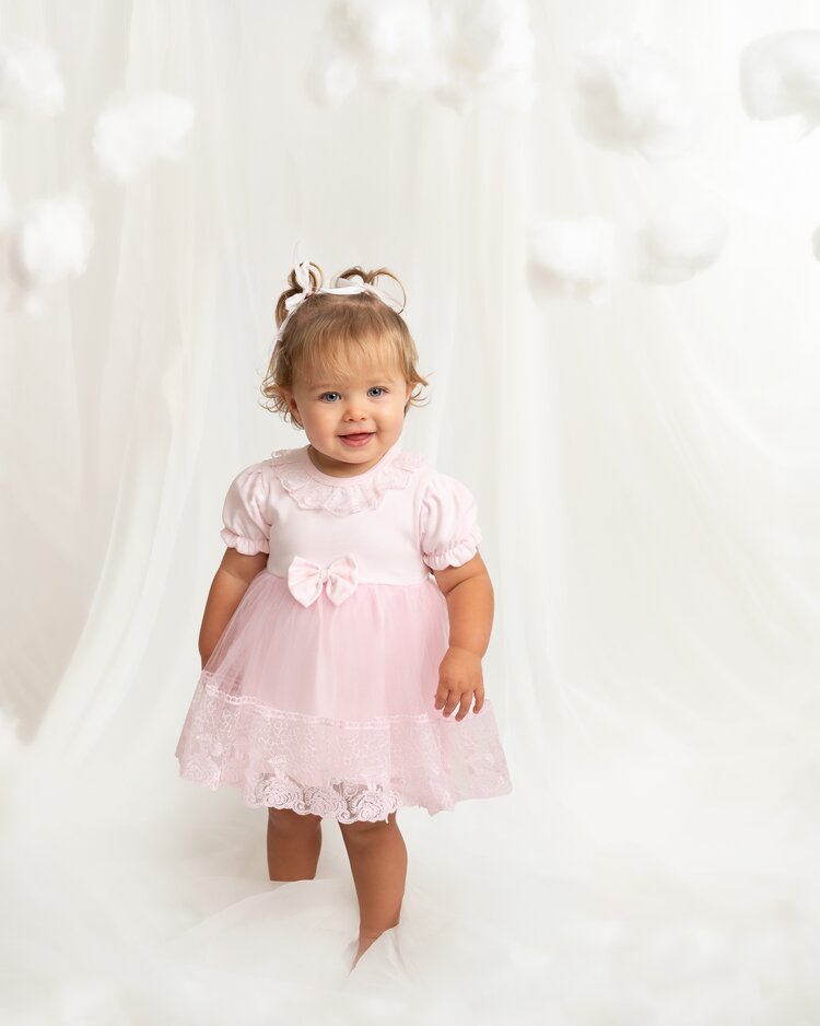 Caramelo SS26 Lace Trim Dress - 391202