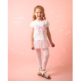 Caramelo SS26 Tulle Trim Legging Set - 3498124