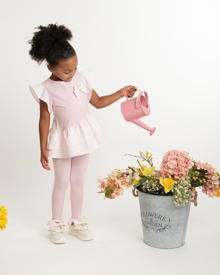 Caramelo SS26 Striped Legging Set - 3498123