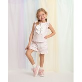 Caramelo SS26 Stripe Ruffle Short Set - 0390248