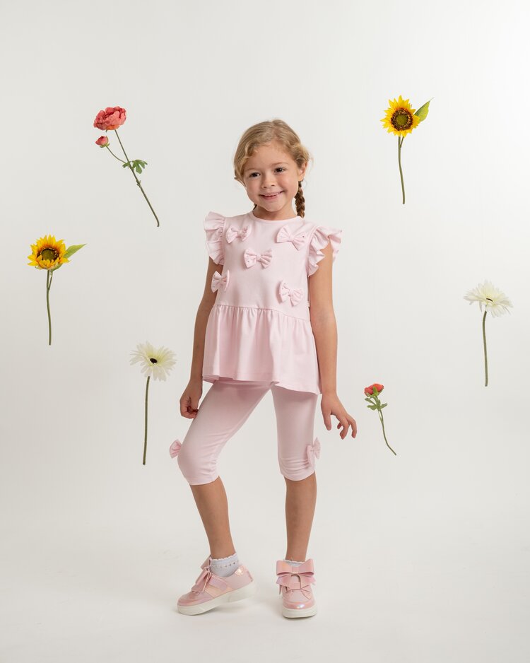 Caramelo SS26 Bow Legging Set - 0398239