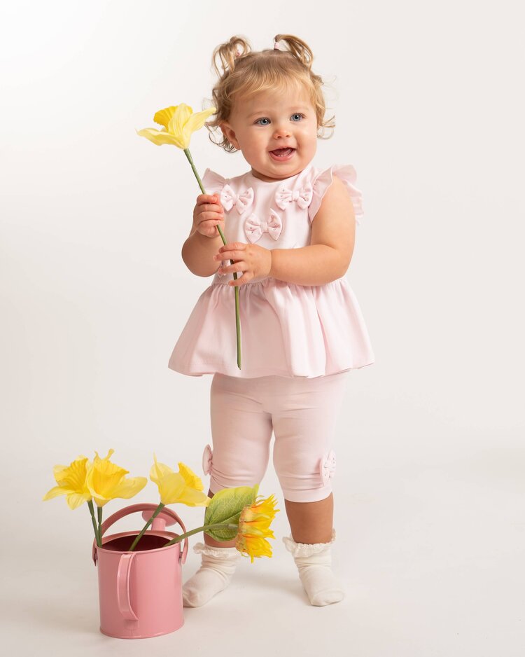 Caramelo SS26 Bow Legging Set - 0398239