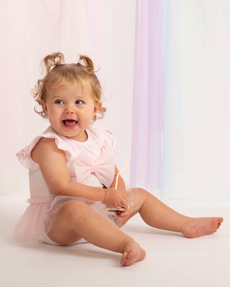 Caramelo SS26 Bow Romper Dress - 0357265