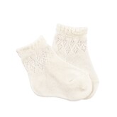 JC Socks JC Baby Open Work Ankle Sock - 30934