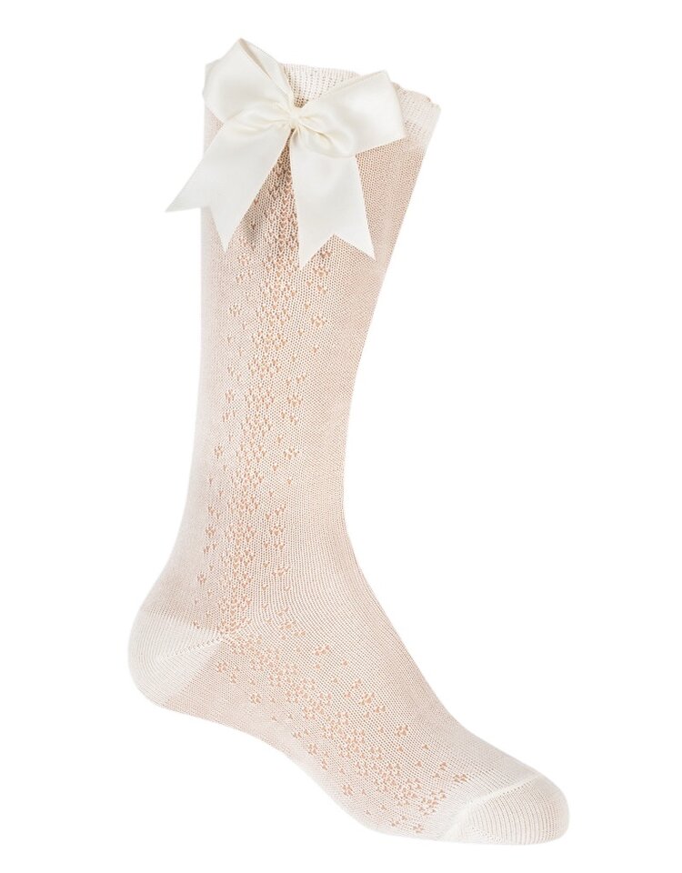 JC Socks JC Socks Bow Knee High Sock - 32711