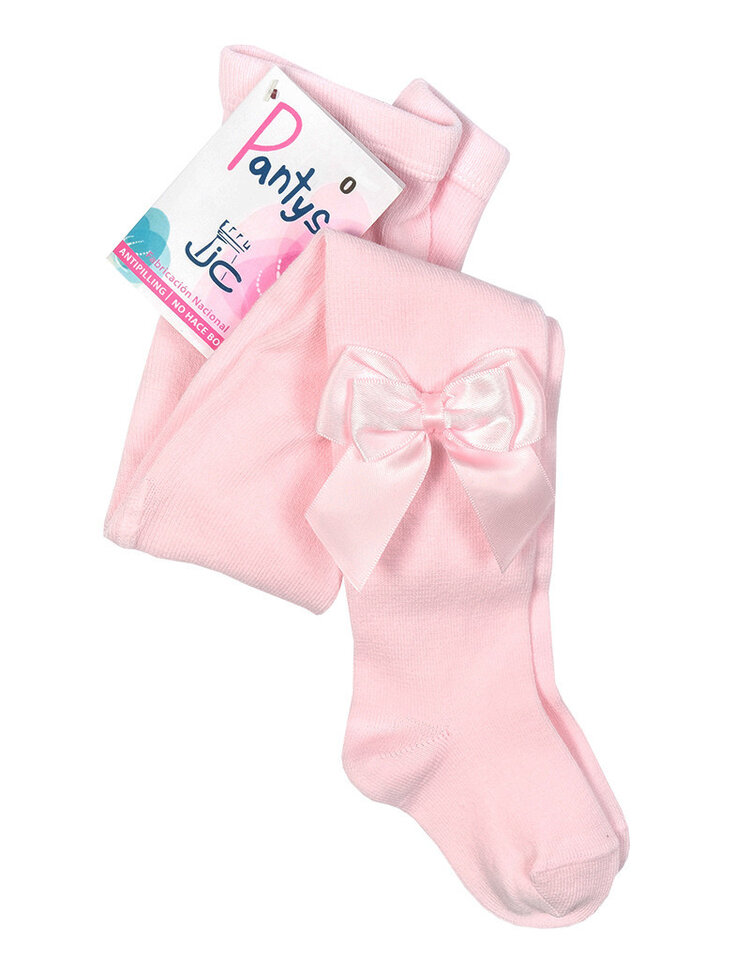 JC Socks JC 47300 Pink Double Bow Tight