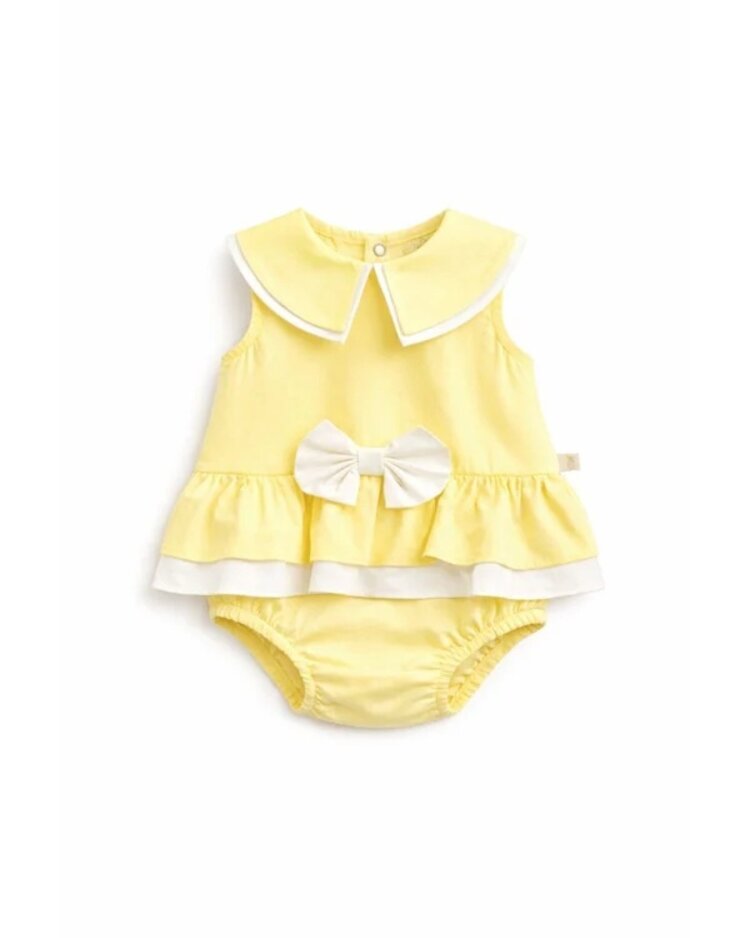 Caramelo SS26 Bow Romper - 0315253