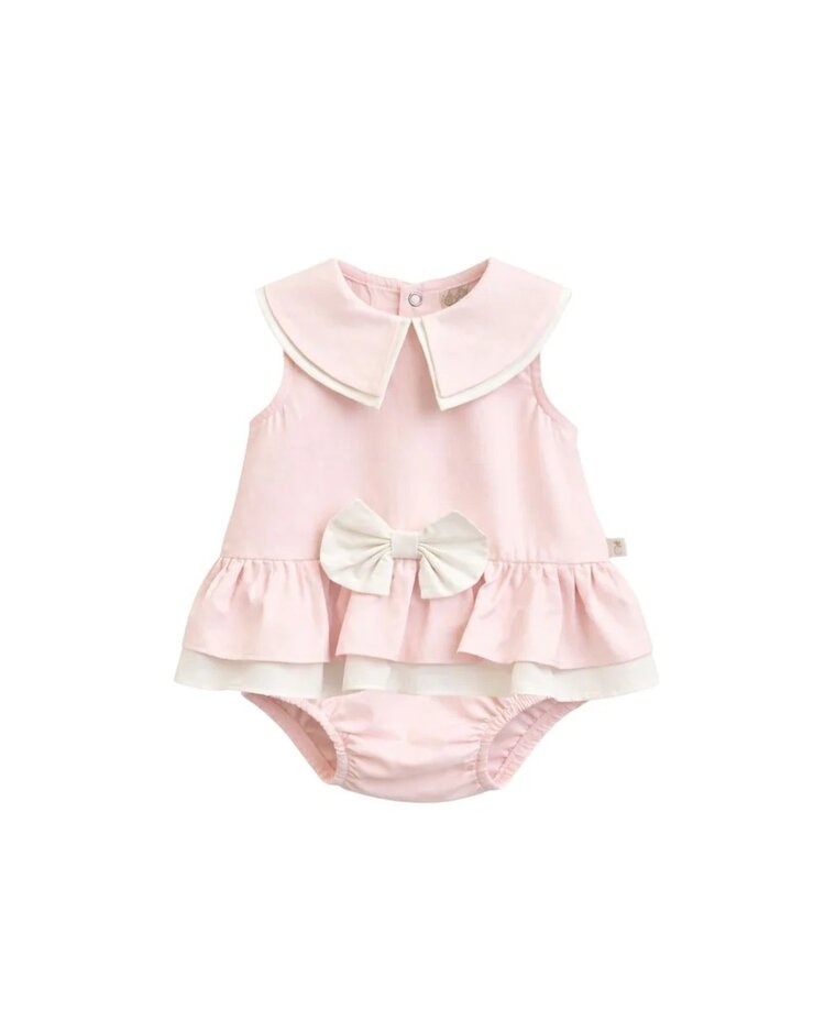 Caramelo SS26 Bow Romper - 0315253