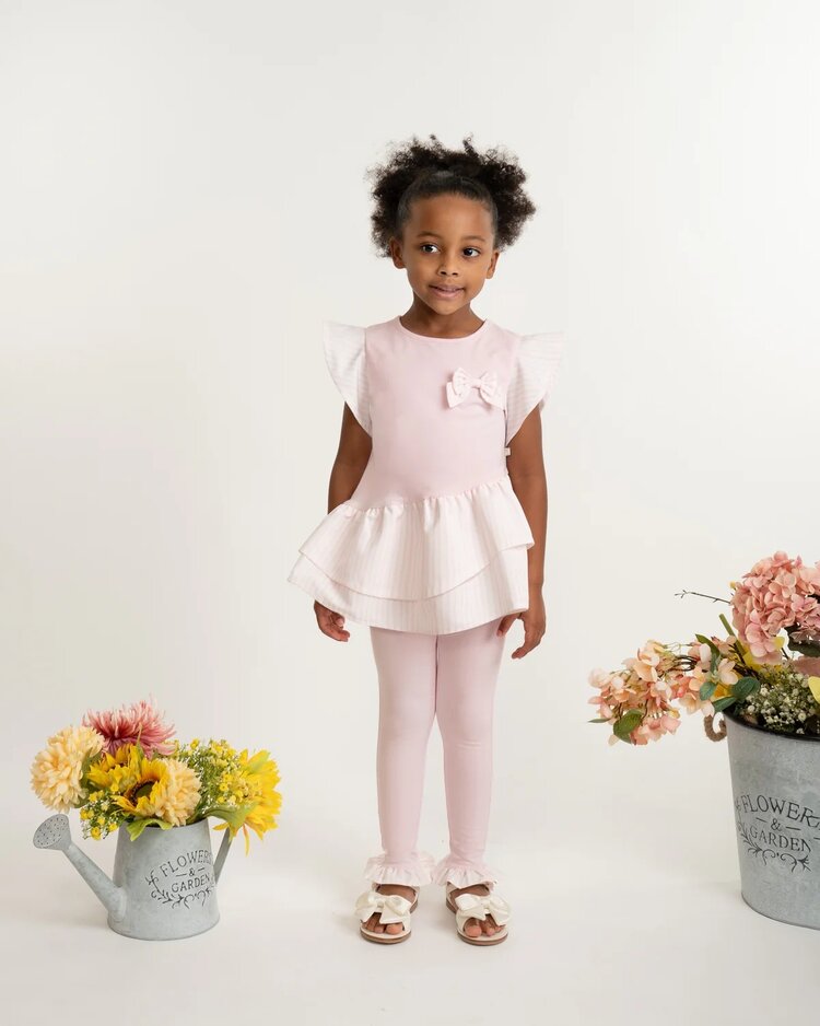 Caramelo SS26 Striped Legging Set - 3498123