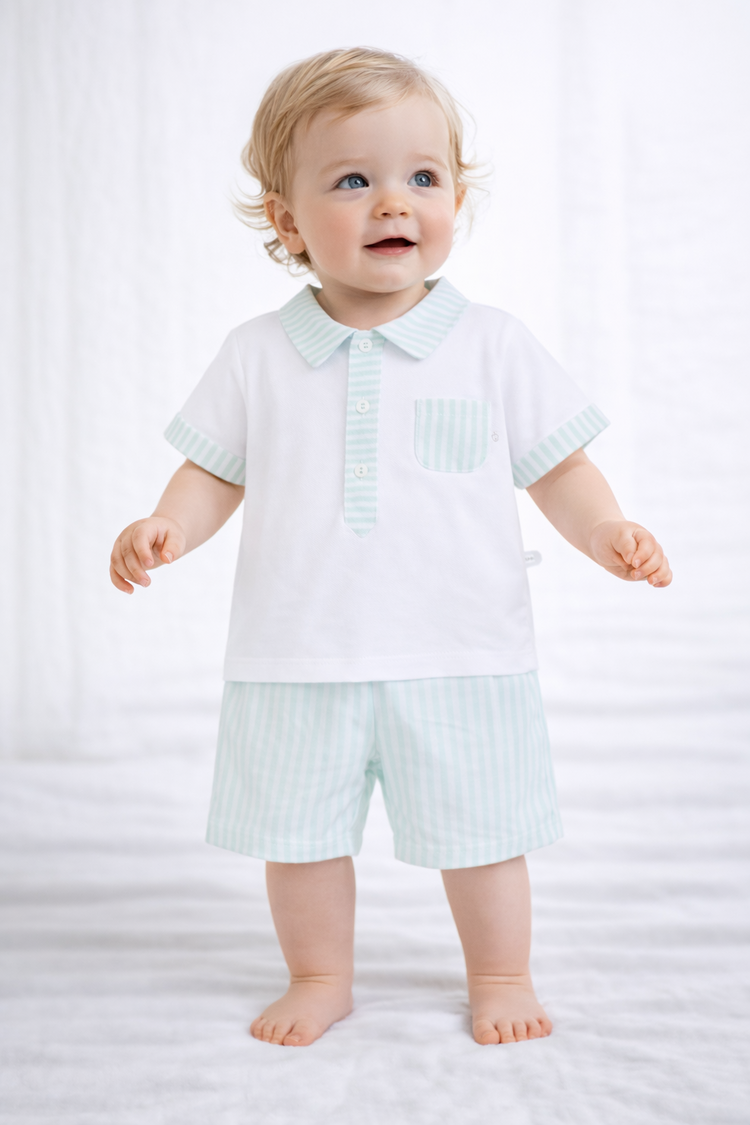 Deolinda Deolinda SS26 Stripe Short Set - 26647