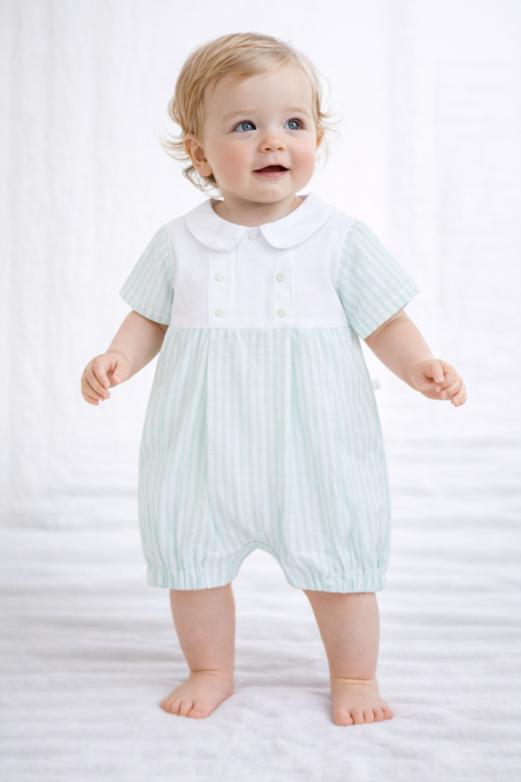 Deolinda Deolinda SS26 Stripe Romper - 26524