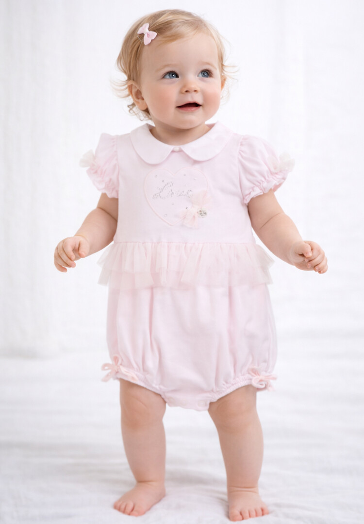 Deolinda Deolinda SS26 Tulle Frill Romper - 26503