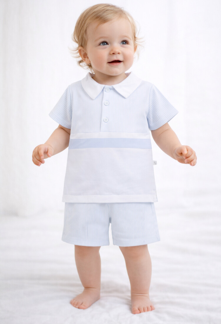 Deolinda Deolinda SS26 Stripe Short Set - 26725