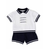 Sarah Louise Sarah Louise SS26 Knit Short Set 008246