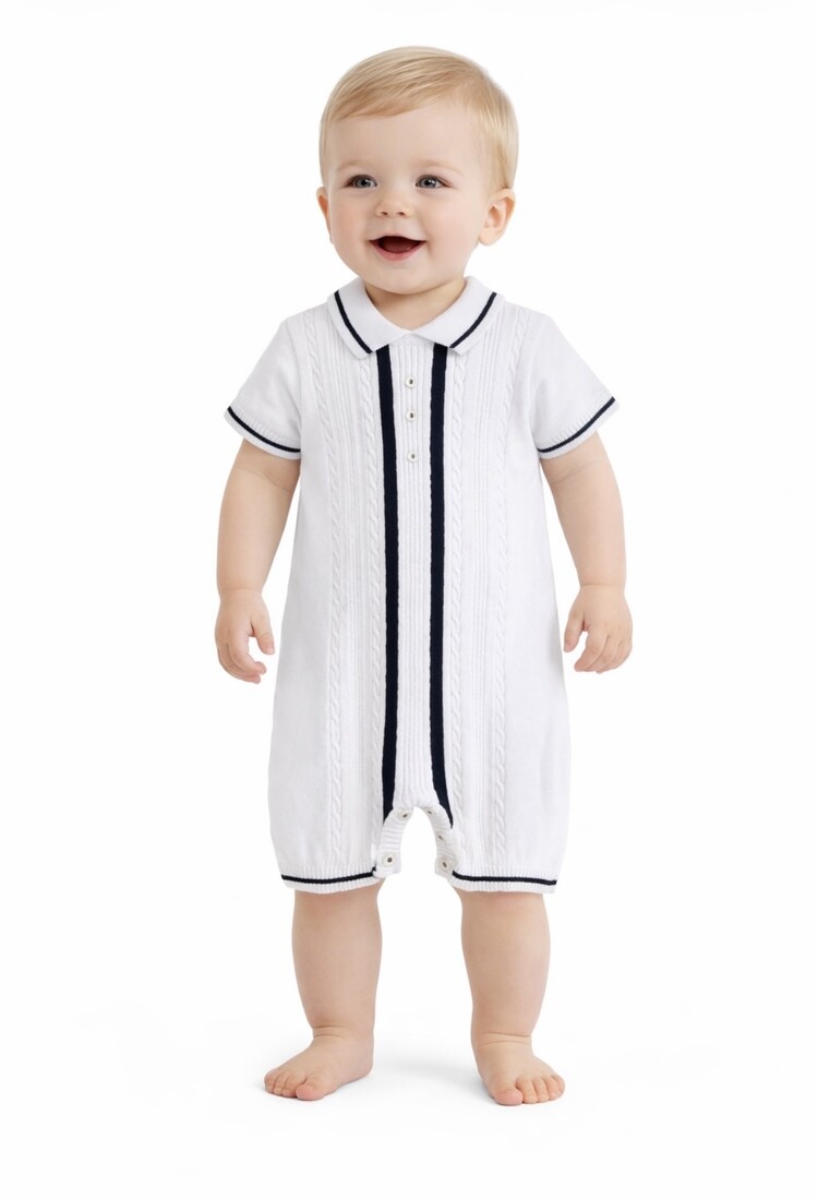 Sarah Louise Sarah Louise SS26 Knit Romper 008116