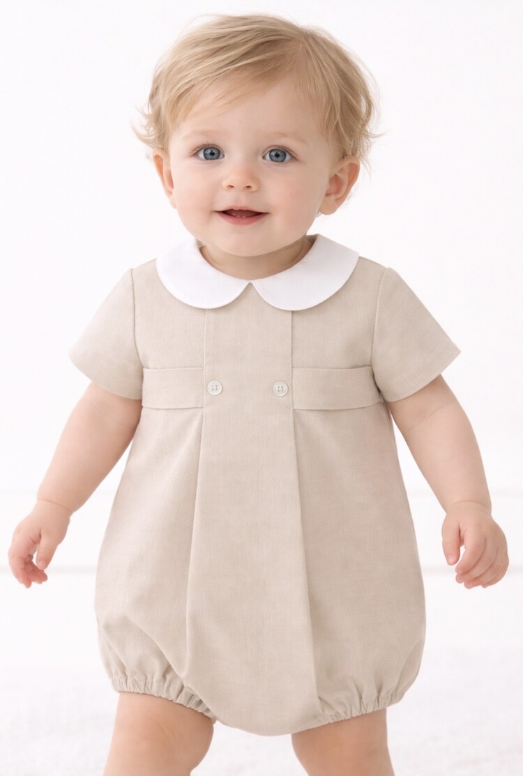 puro mimo Puro Mimo  SS26 Audrey Boys Romper