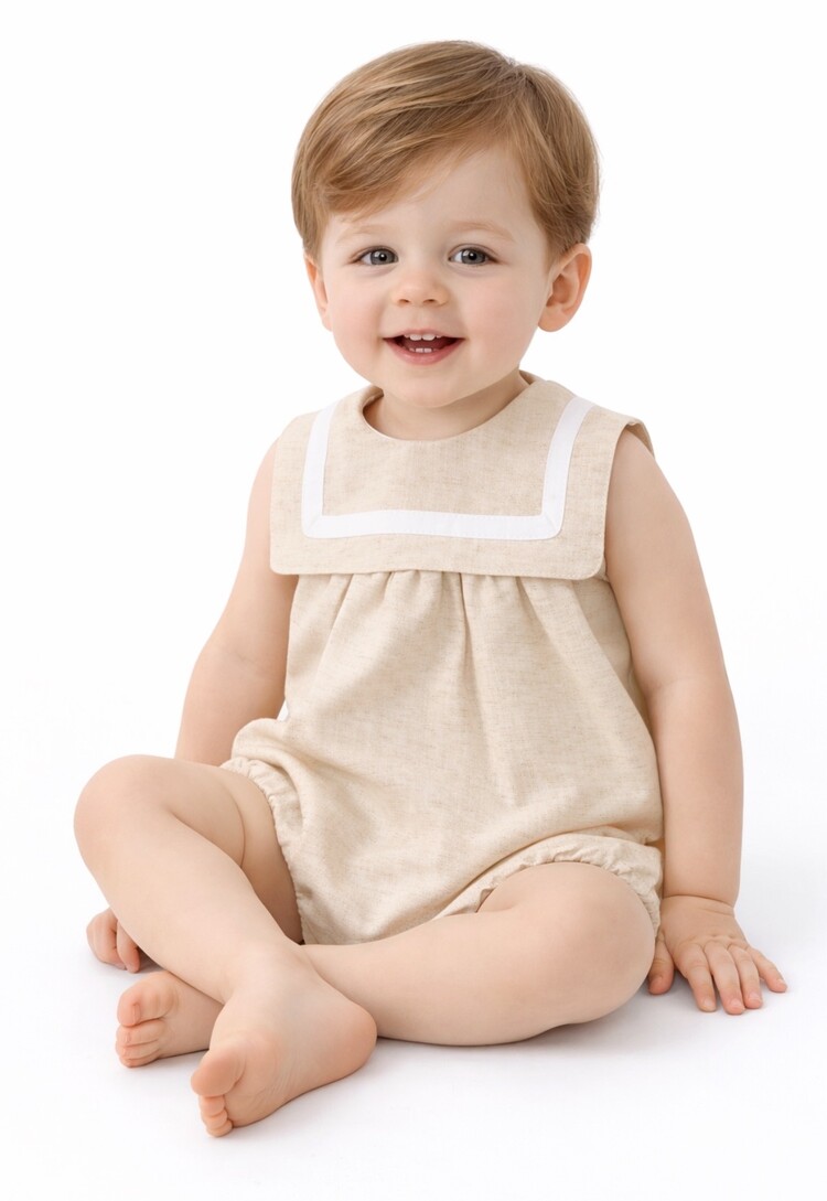 puro mimo Puro Mimo SS26 Romy Boys Romper