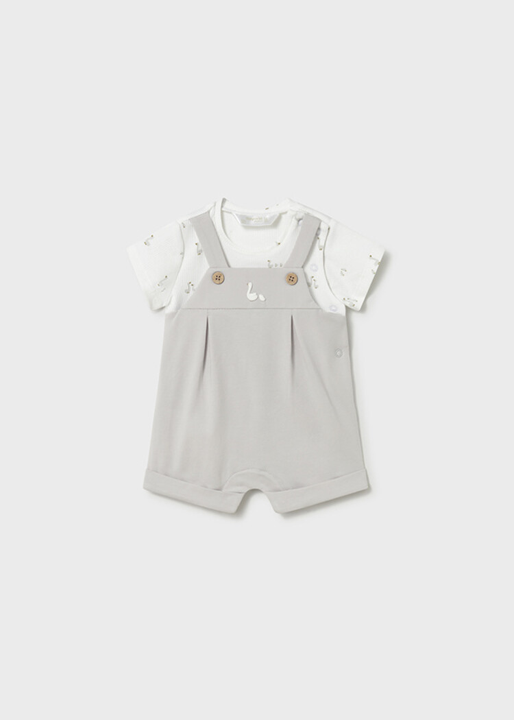 Mayoral Mayoral SS26 Swan Romper - 1629