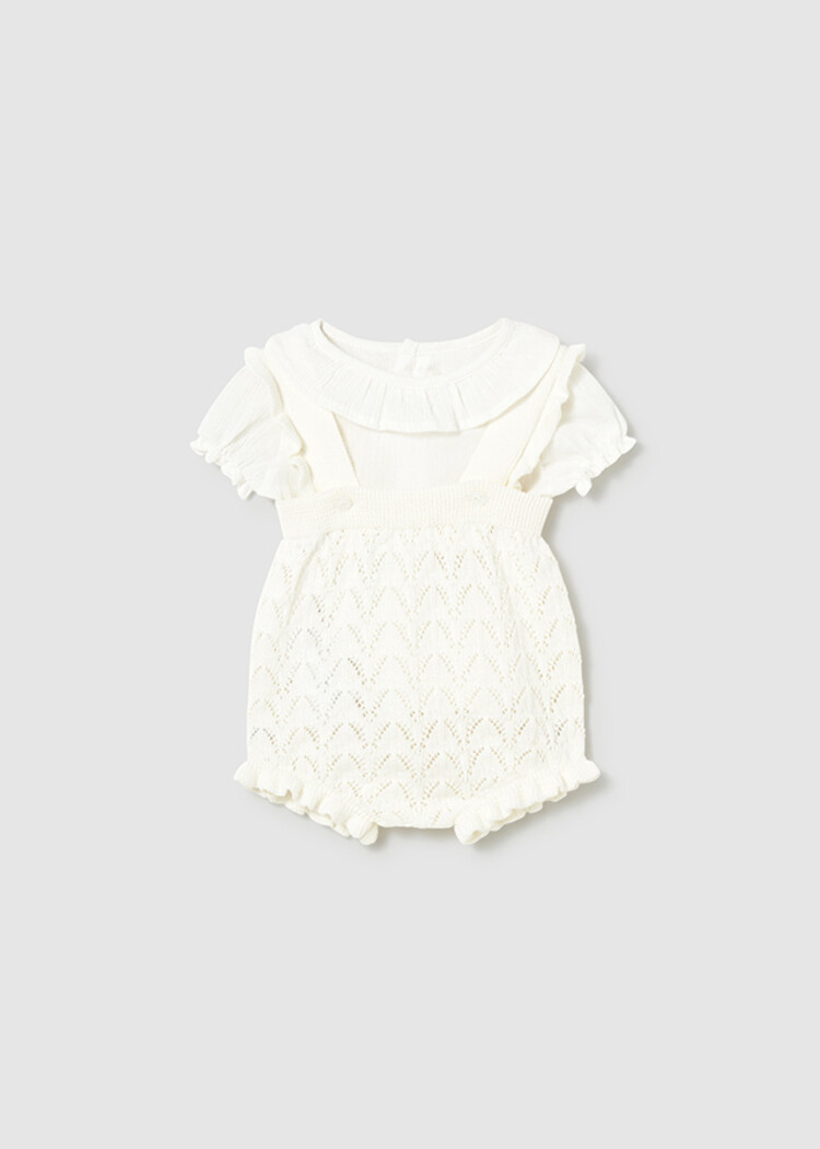 Mayoral Mayoral SS26 Knit Dungaree Set - 1637