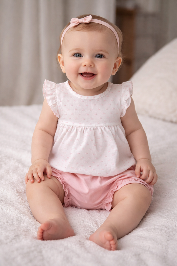 Calamaro Calamaro SS26 Goa Bloomer Set - 11277