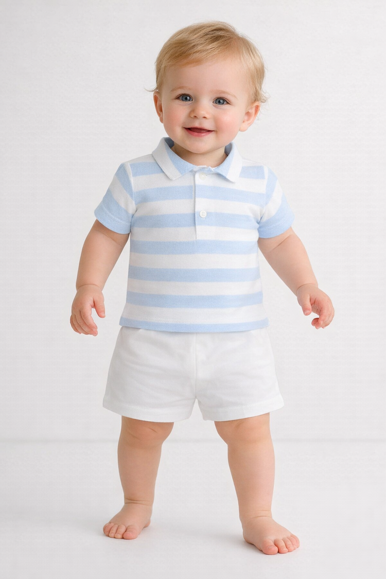 Sardon Sardon SS26 Stripe Short Set - 26CB-503