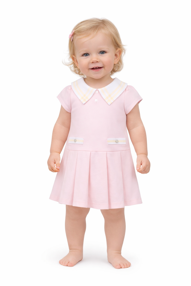 Patachou Patachou SS26 Pleated Dress - 3267