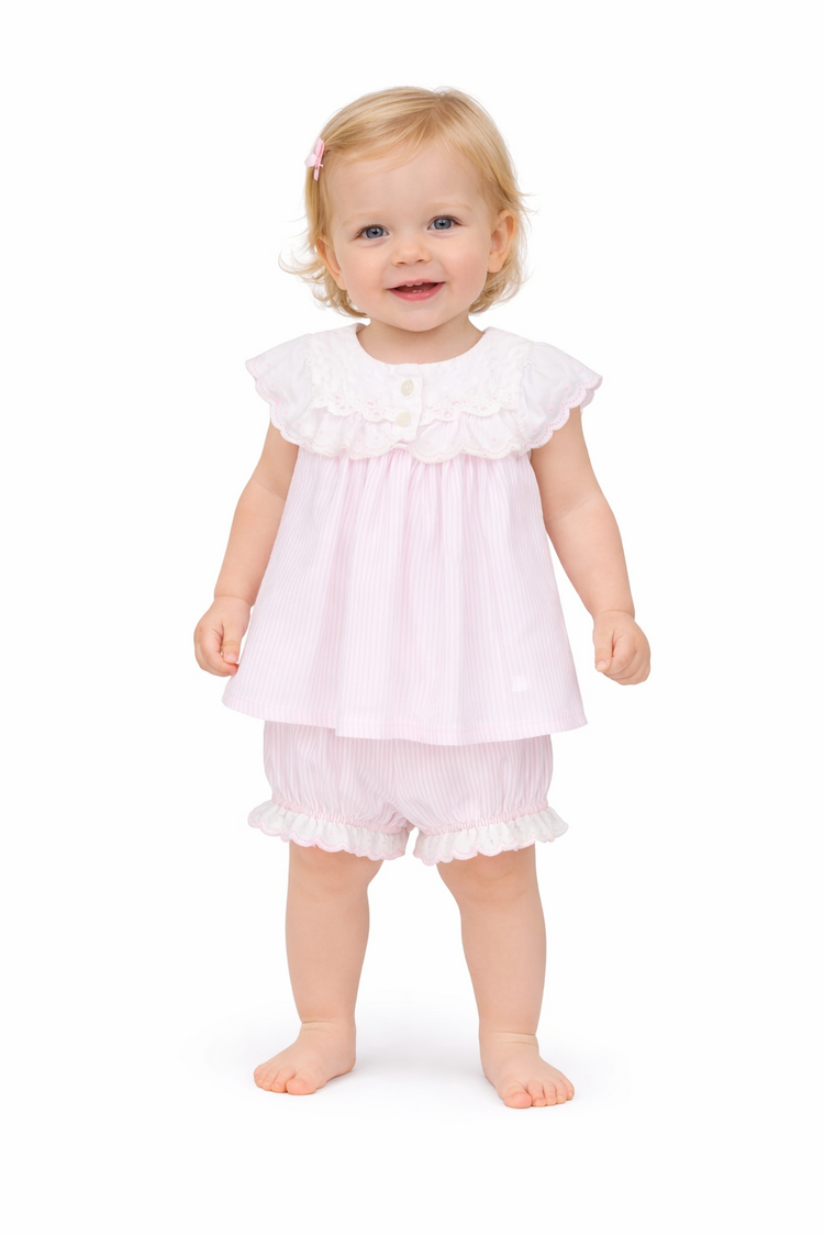 Patachou Patachou SS26 Stripe Short Set - 3029