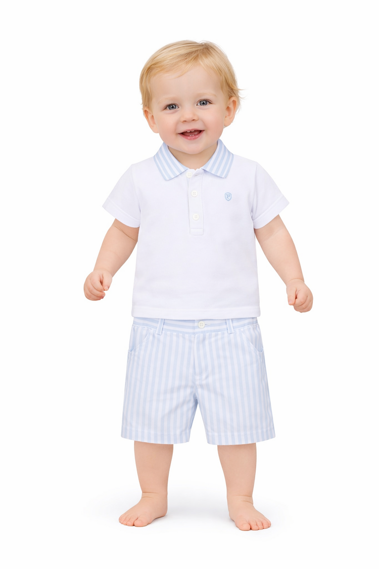 Patachou Patachou SS26 Stripe Short Set - 3386