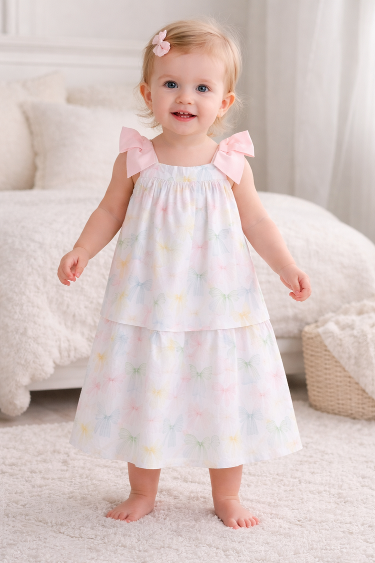 Patachou Patachou SS26 Bow Dress - 3627