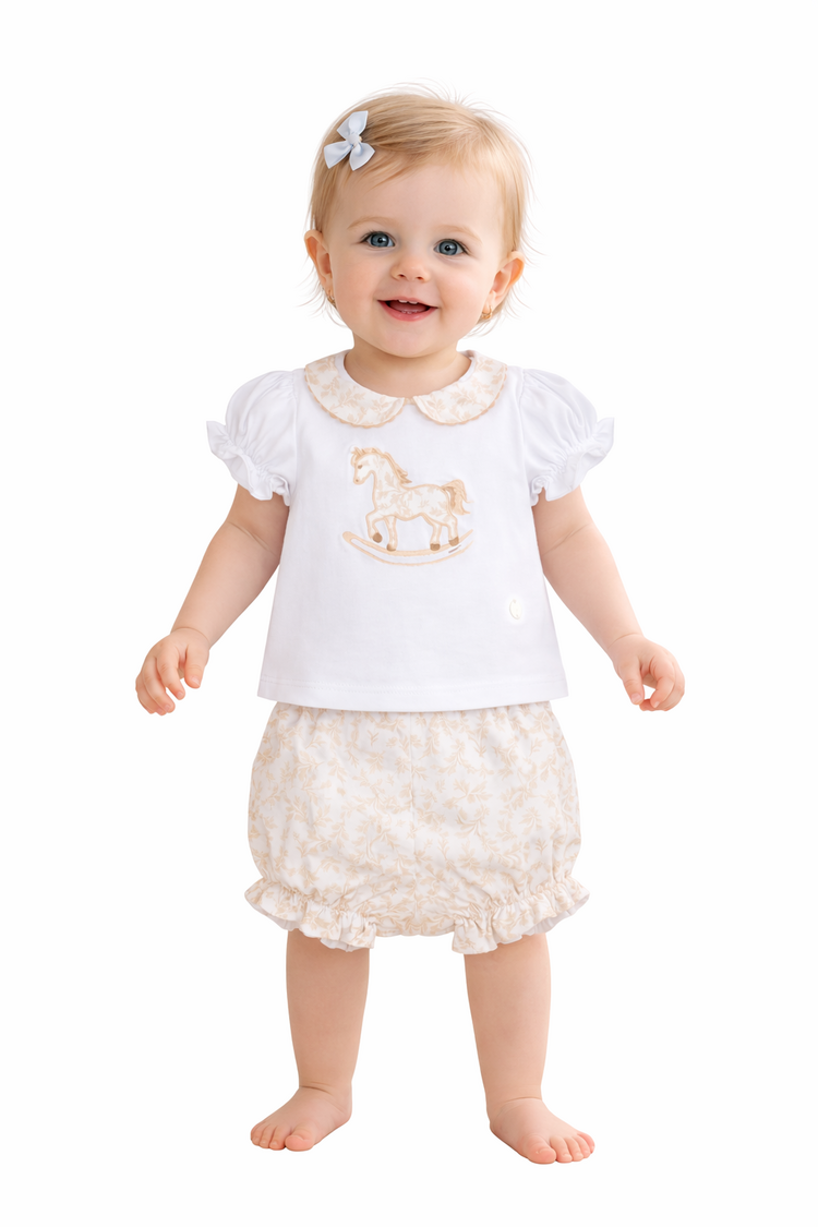 Patachou Patachou SS26 Rocking Horse Pant Set - 3010