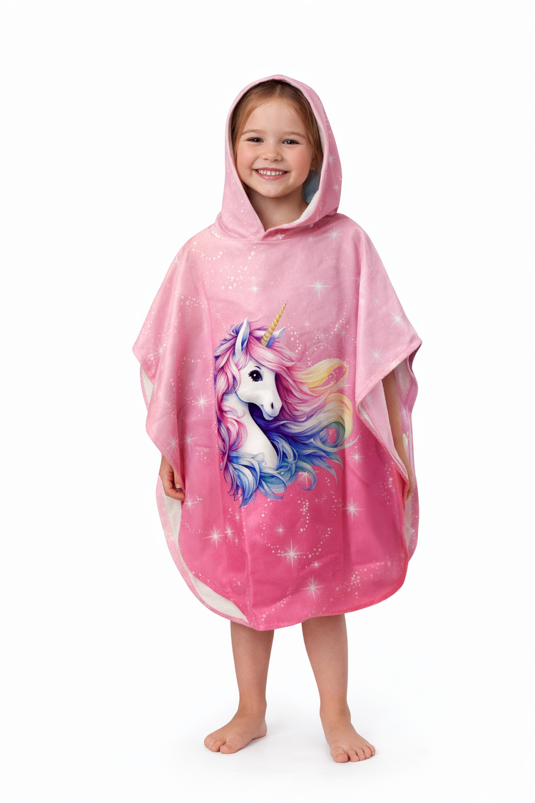 slipfree Slipfree SS26 Unicorn Poncho Towel