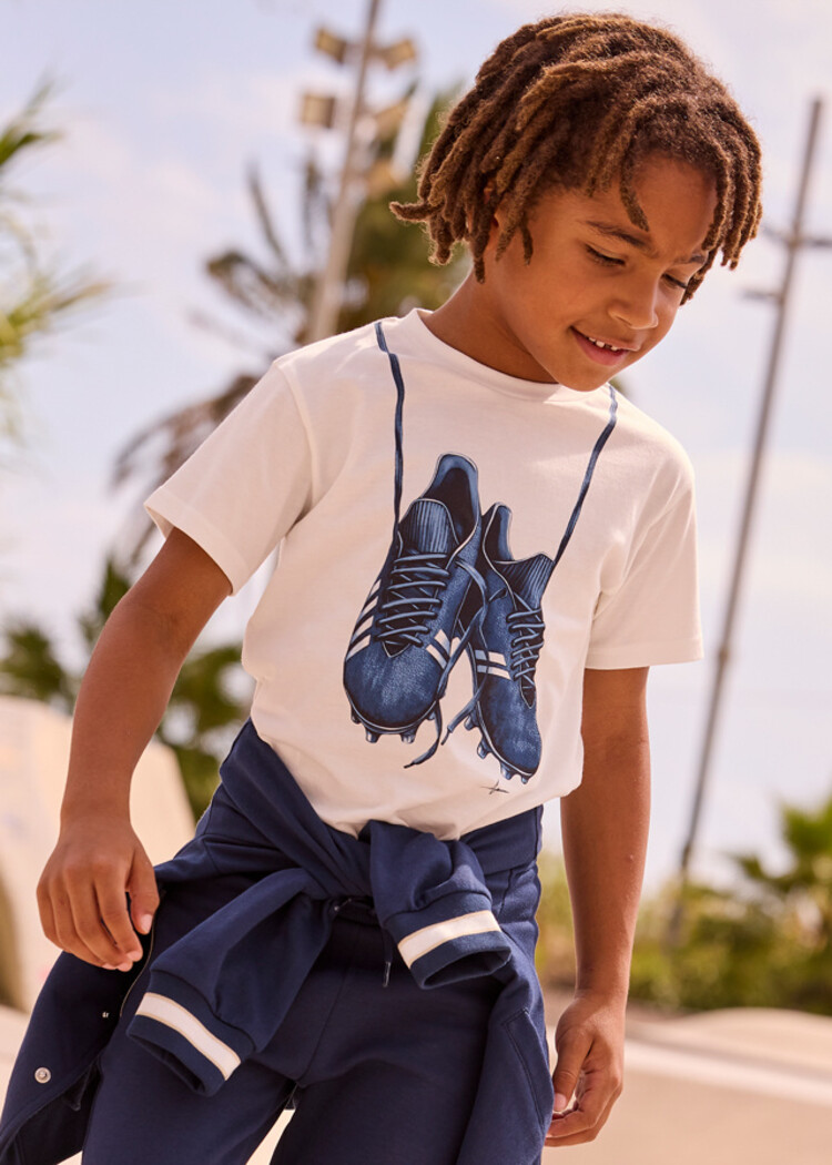 Mayoral Mayoral SS26 Football T-Shirt - 3075