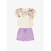 Mayoral Mayoral SS26 Flower Short Set - 1085/603