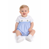 Little Lads Little Lads SS26 Bunny Romper
