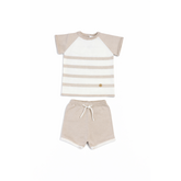 Artesania Granlei Artesania Granlei SS26 Stripe Short Set - 126-311