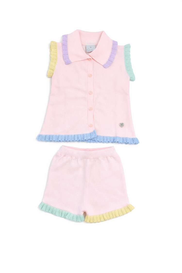 Artesania Granlei Artesania Granlei SS26 Short Set - 126-308